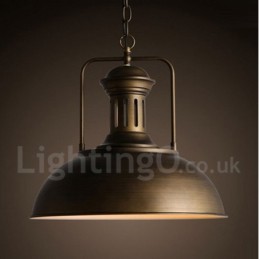 Lampă pendant metal vintage Black Country