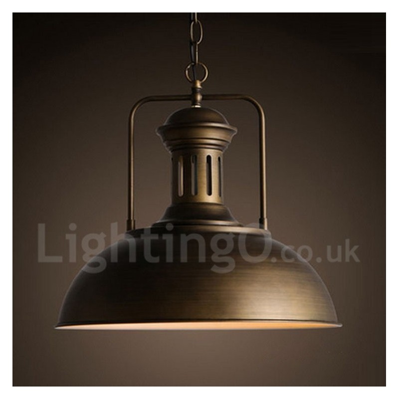 Lampă pendant metal vintage Black Country
