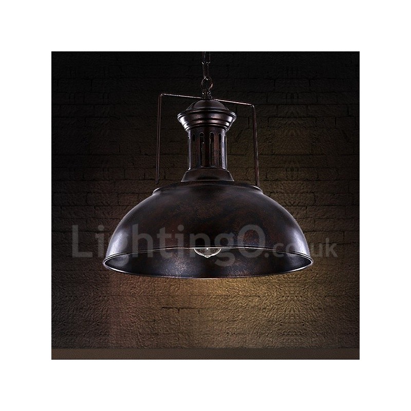 Lampă pendant metal vintage Black Country