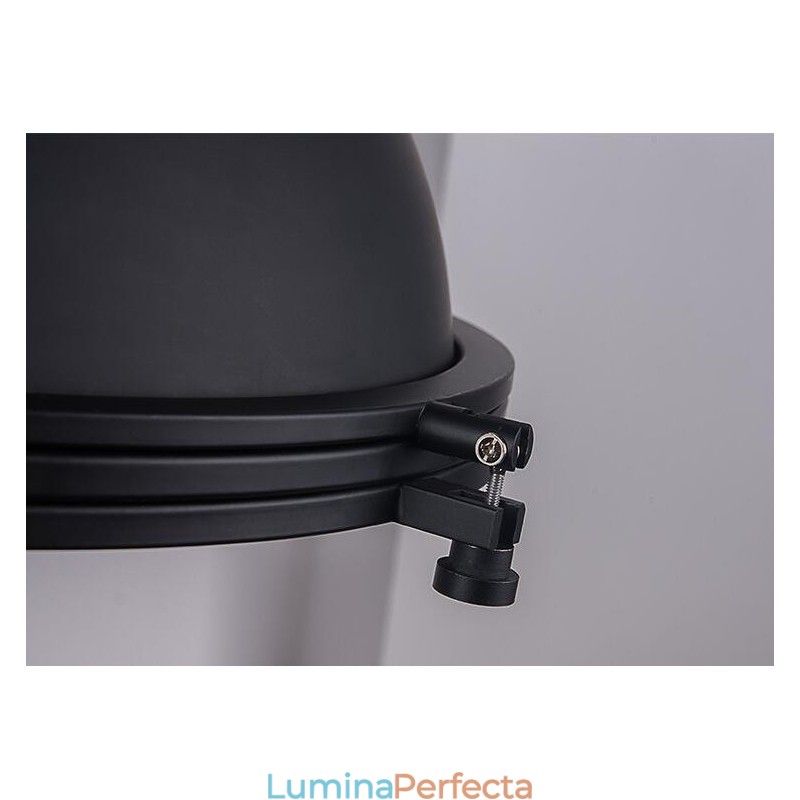 Lampă suspendată metal vintage neagră