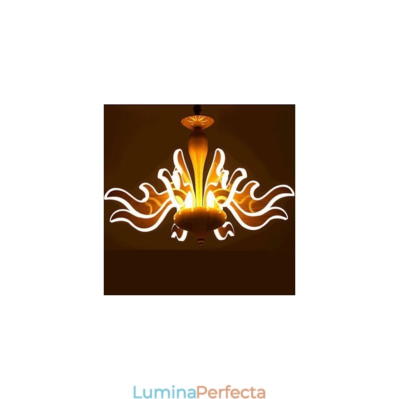 Arta imitației lemnului candelabru simplu chinezesc din acril importat