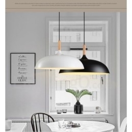 Dormitor Modern Contemporan Lampă suspendată din metal cu 1 lumină