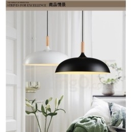 Dormitor Modern Contemporan Lampă suspendată din metal cu 1 lumină