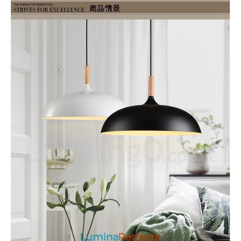 Dormitor Modern Contemporan Lampă suspendată din metal cu 1 lumină
