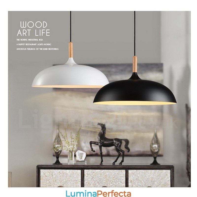Dormitor Modern Contemporan Lampă suspendată din metal cu 1 lumină