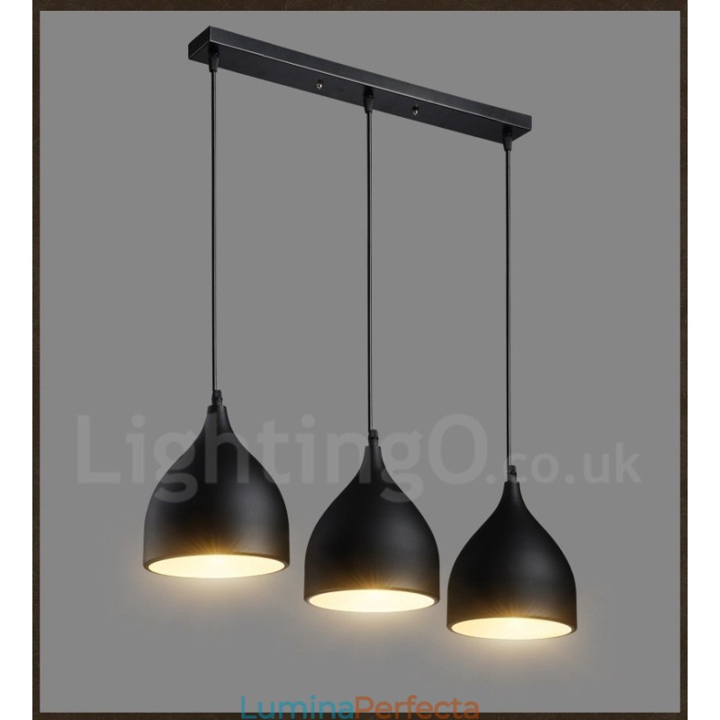 Lampă suspendată modernă contemporană cu 1 lumină