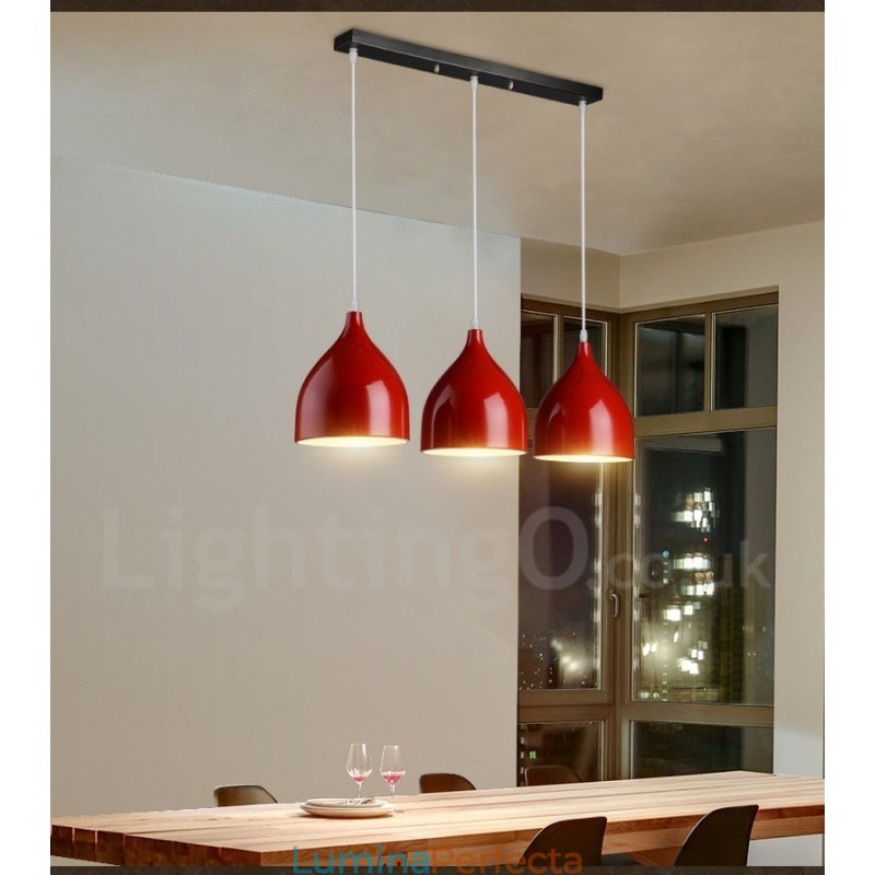 Lampă suspendată modernă contemporană cu 1 lumină