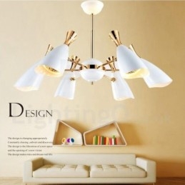 Candelabru modern contemporan cu 6 lumini
