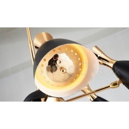 Candelabru modern contemporan cu 6 lumini