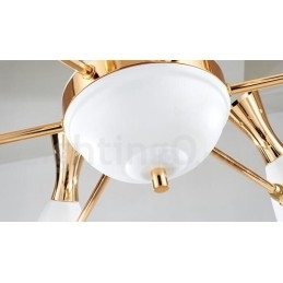 Candelabru modern contemporan cu 6 lumini