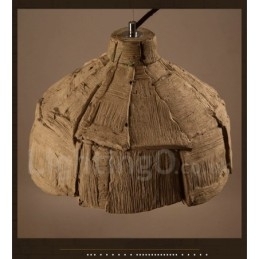 Lampă suspendată vintage din beton