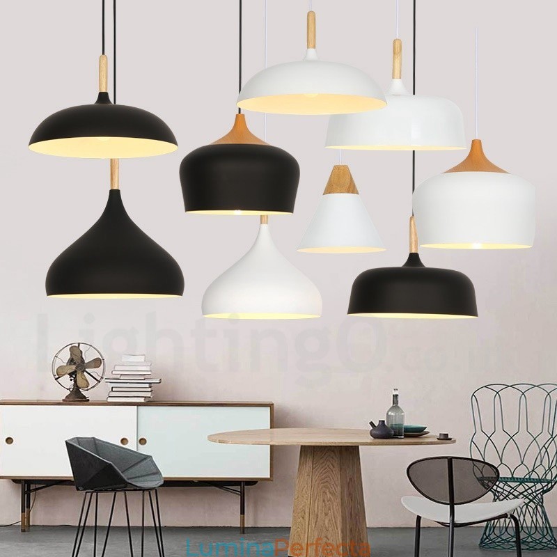 Lampă suspendată modernă și contemporană cu 1 lumină