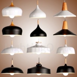 Lampă suspendată modernă și contemporană cu 1 lumină