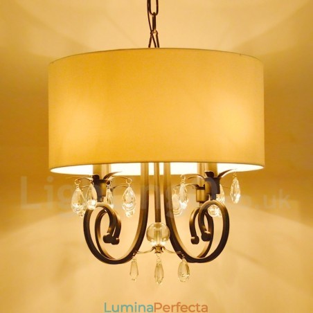 Lampă suspendată tabă metalică Rustic Lodge Lampă suspendată tabă metalică Rustic Lodge