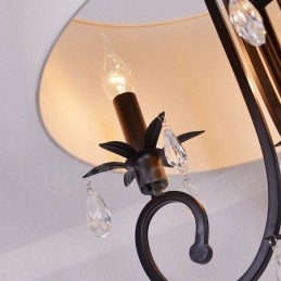 Lampă suspendată tabă metalică Rustic Lodge