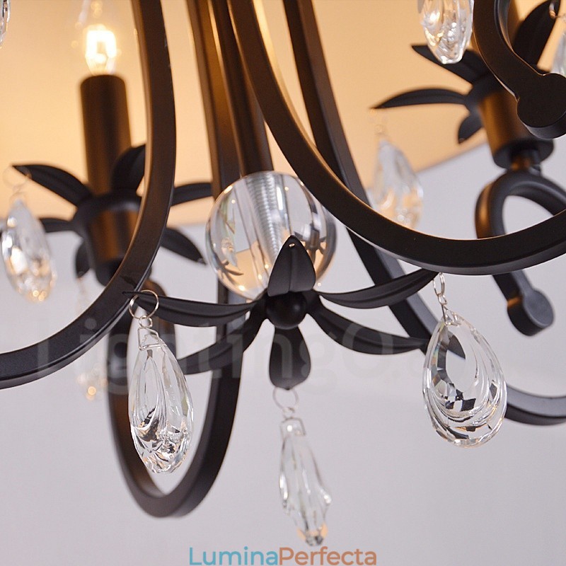 Lampă suspendată tabă metalică Rustic Lodge