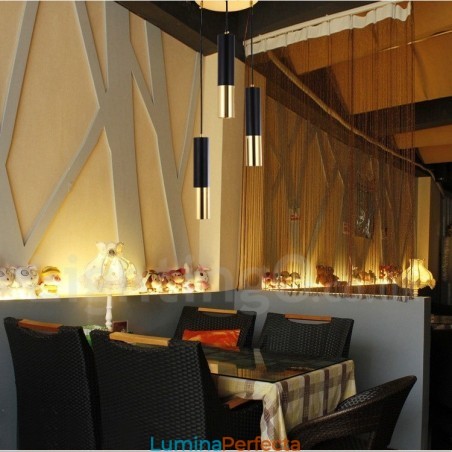Lampă suspendată modernă și contemporană cu 3 lumini Lampă suspendată modernă și contemporană cu 3 lumini