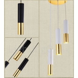 Lampă suspendată modernă și contemporană cu 3 lumini