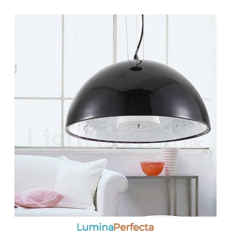 Lampă suspendată Black Rustic Lodge cu 1 lumină