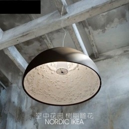 Lampă suspendată Black Rustic Lodge cu 1 lumină