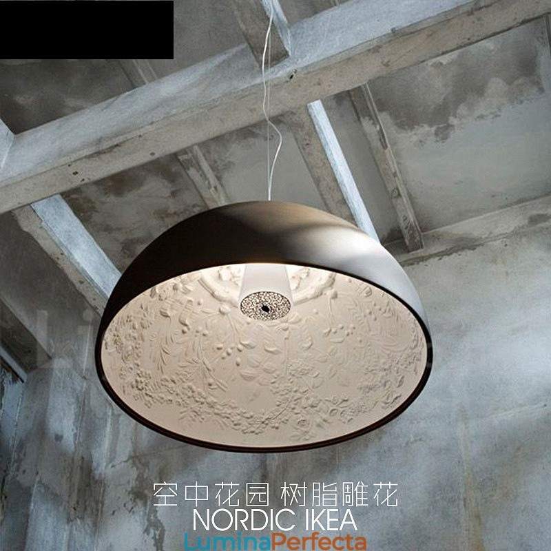 Lampă suspendată Black Rustic Lodge cu 1 lumină