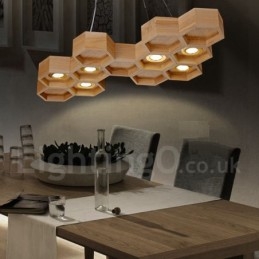 Lampă suspendată modernă, contemporană, cu 6 lumină