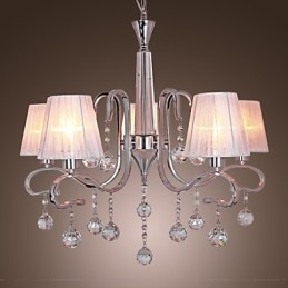 Candelabru din cristal galvanizat modern contemporan