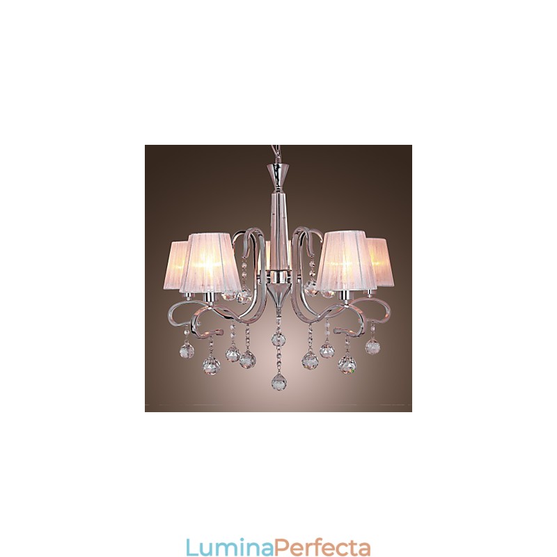 Candelabru din cristal galvanizat modern contemporan