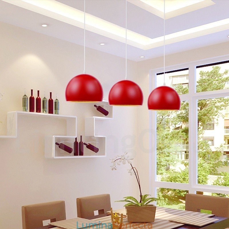 Lampă suspendată modernă și contemporană cu 1 lumină