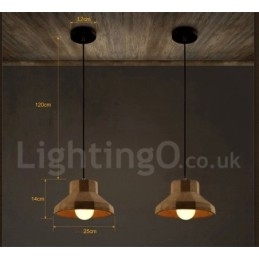 Lampă suspendată modernă contemporană din beton cu o singură lumină
