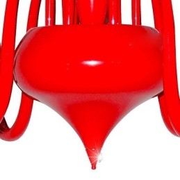 Candelabru Modern 24 Lumini G4 Pictura Rosie