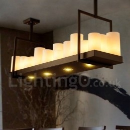 Lampă de suspendare Rustic Lodge Vintage Sfeșnic