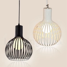 Lampă suspendată glob modernă, metal, 1 lumină