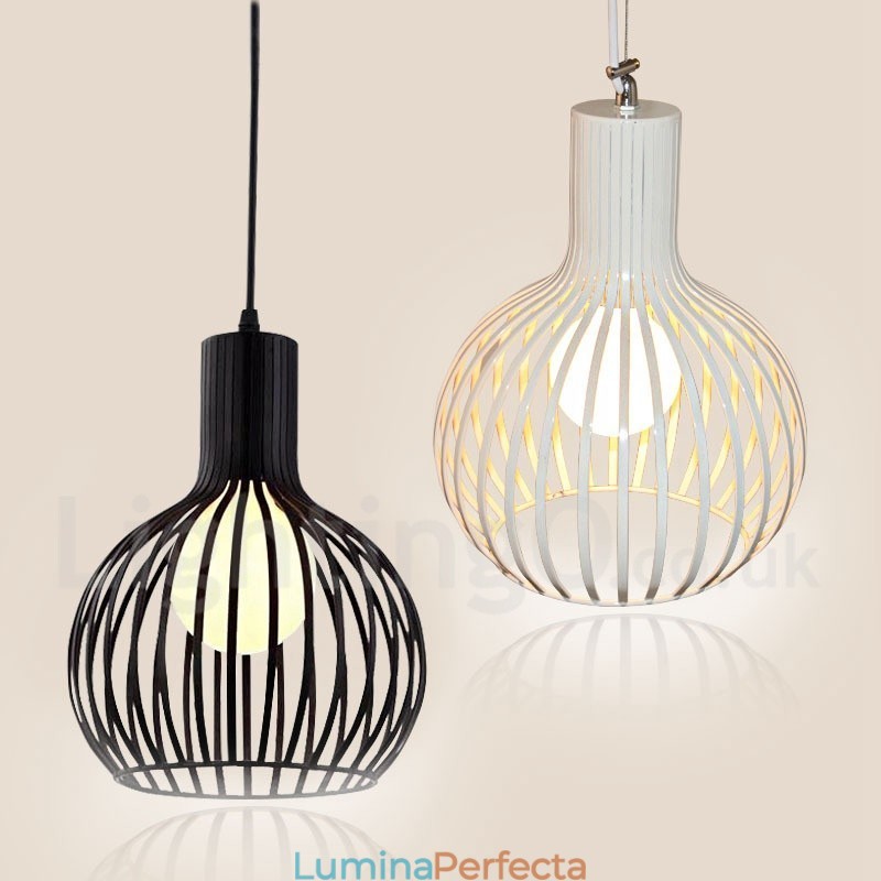 Lampă suspendată glob modernă, metal, 1 lumină