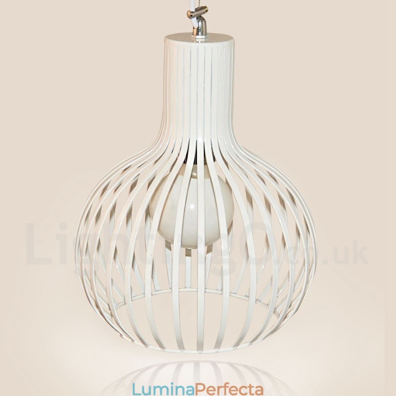 Lampă suspendată glob modernă, metal, 1 lumină