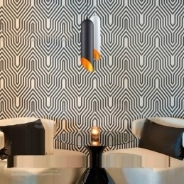 Lampă suspendată modernă și contemporană cu 1 lumină