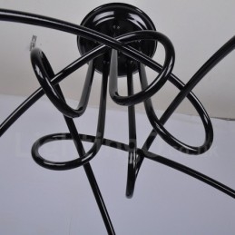 Candelabru Black Country Metal cu 5 lumini