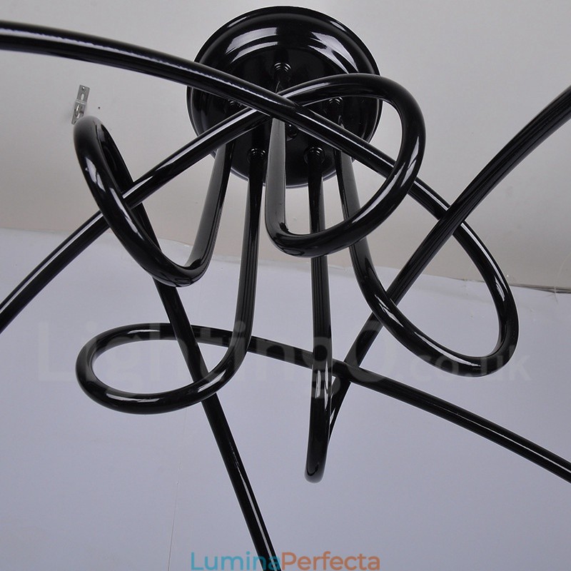 Candelabru Black Country Metal cu 5 lumini