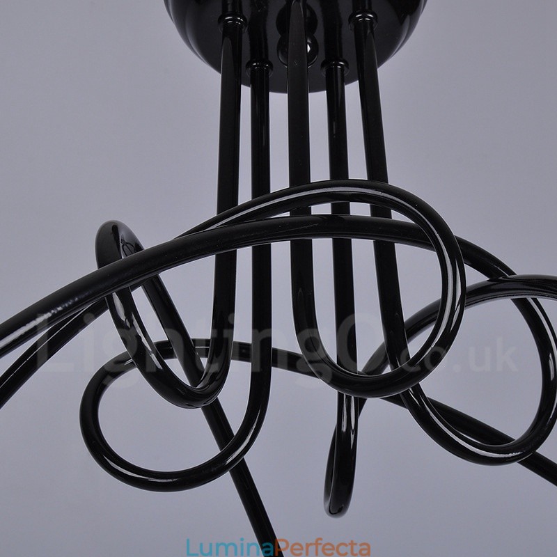 Candelabru Black Country Metal cu 5 lumini