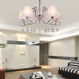 Candelabru din cristal galvanizat modern contemporan