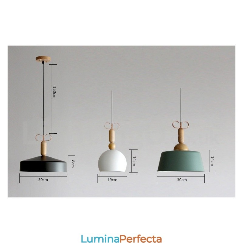 Lampă suspendată multicoloră modernă și contemporană
