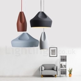 Lampă suspendată modernă, contemporană, în mai multe culori