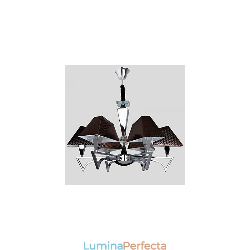 Candelabru din fier forjat la modă Candelabru de artă cu 6 lumini