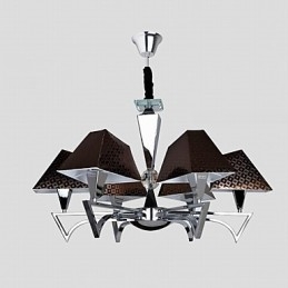 Candelabru din fier forjat la modă Candelabru de artă cu 6 lumini