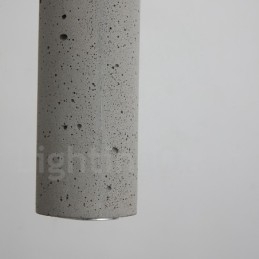 Lampă suspendată modernă contemporană din beton cu 1 lumină