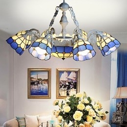 The Mediterranean Sea Rural Setting Creative 8 + 1 Head Lamps And Lanterne