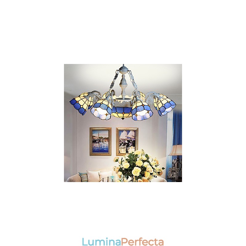 The Mediterranean Sea Rural Setting Creative 8 + 1 Head Lamps And Lanterne