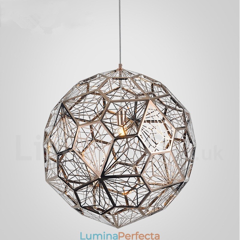 Lampă suspendată Globe modernă și contemporană cu 1 lumină