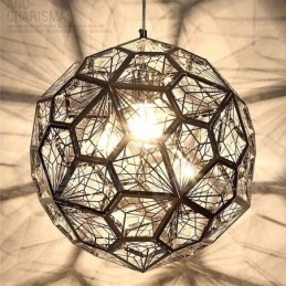 Lampă suspendată Globe modernă și contemporană cu 1 lumină