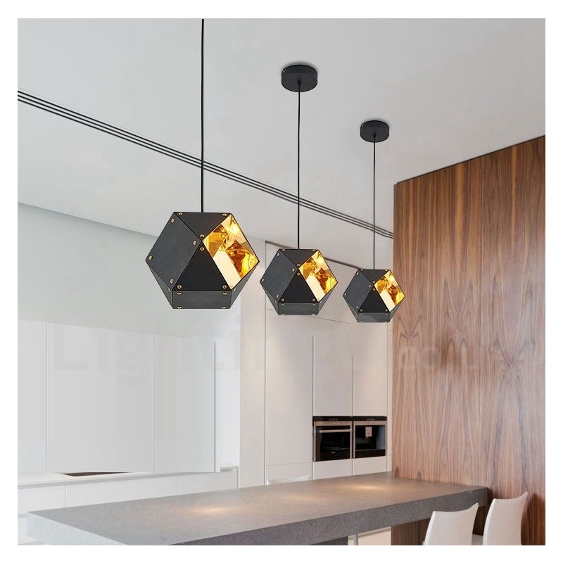 Lampă suspendată modernă și contemporană cu 1 lumină